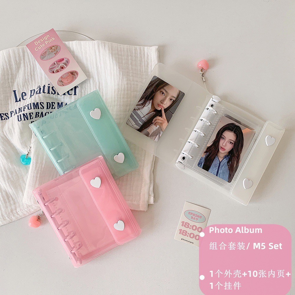 

Bibimcat M5 Size Lolli Binder Journal Agenda Tulis Catatan Diary Mini Lucu Aesthetic Estetik