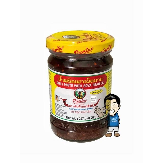 

PROMO! Pantai Norasingh Chili Paste Soya Bean Oil- Sambal Pasta Thai 227 g