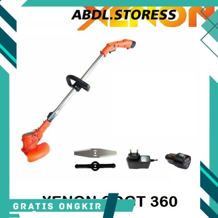 XENON Mesin Potong Rumput Baterai Grass Trimmer Cordless 12v
