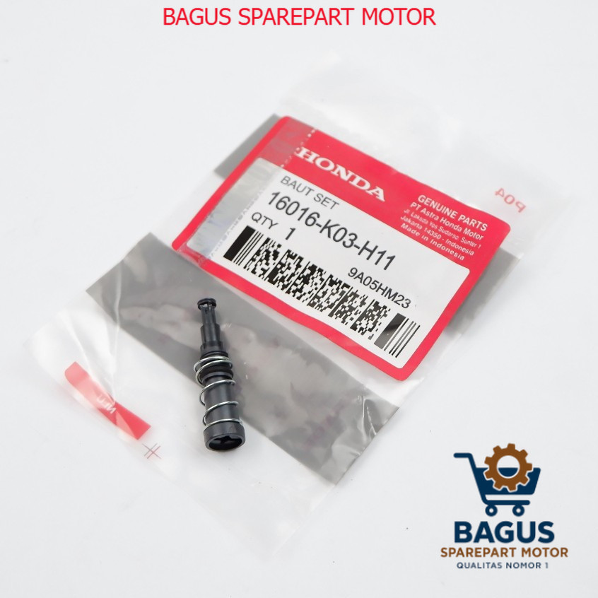 Baut Set Setelan Angin Beat FI , Vario 150 & Vario 125 FI - K03 motor part