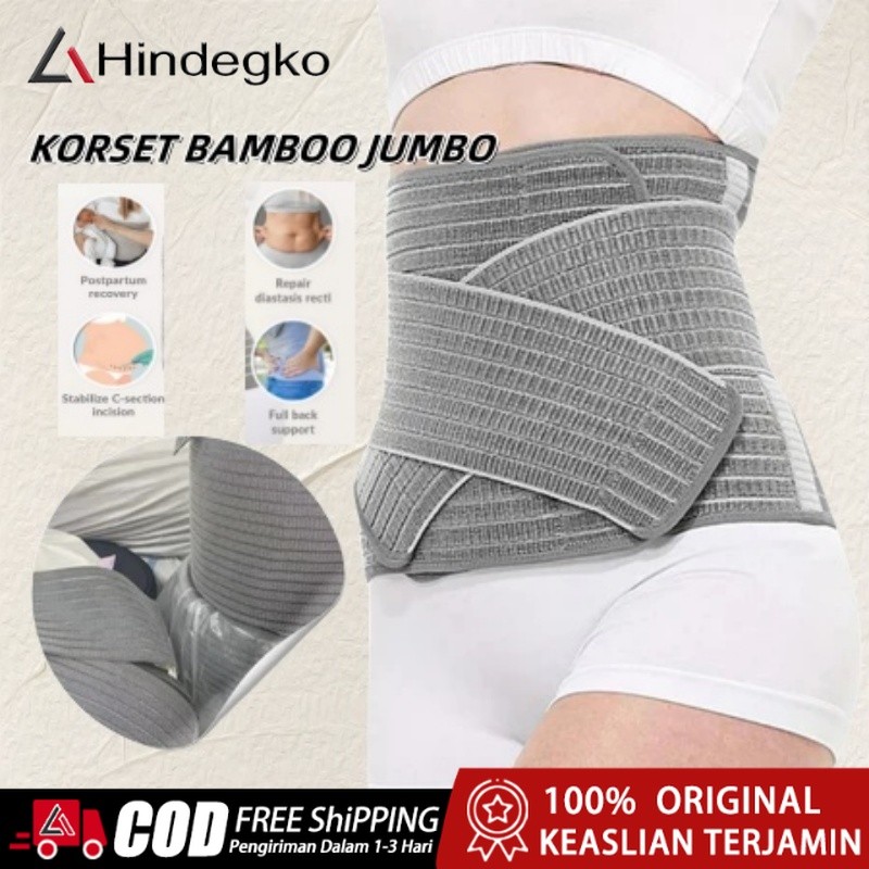 Hindegko Corset Bamboo Postpartum - Korset Bamboo Ibu Pasca Melahirkan