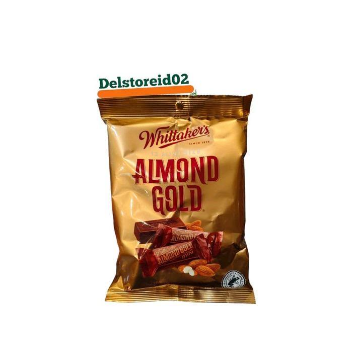 

Whittaker's 12 mini size almond gold 180gr