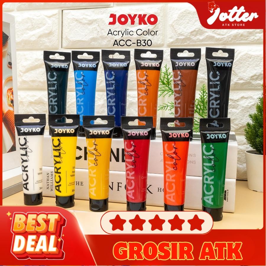 

ACRYLIC COLOR ACC-B30 JOYKO AM | Jotter Grosir ATK