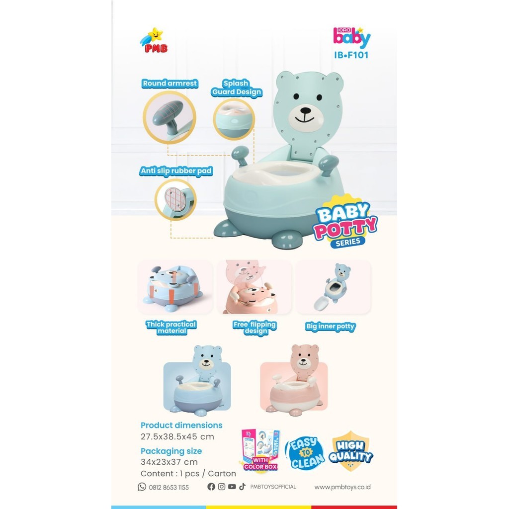BABY POTTY / TOILET TRAINING IORA BABY IB-F101