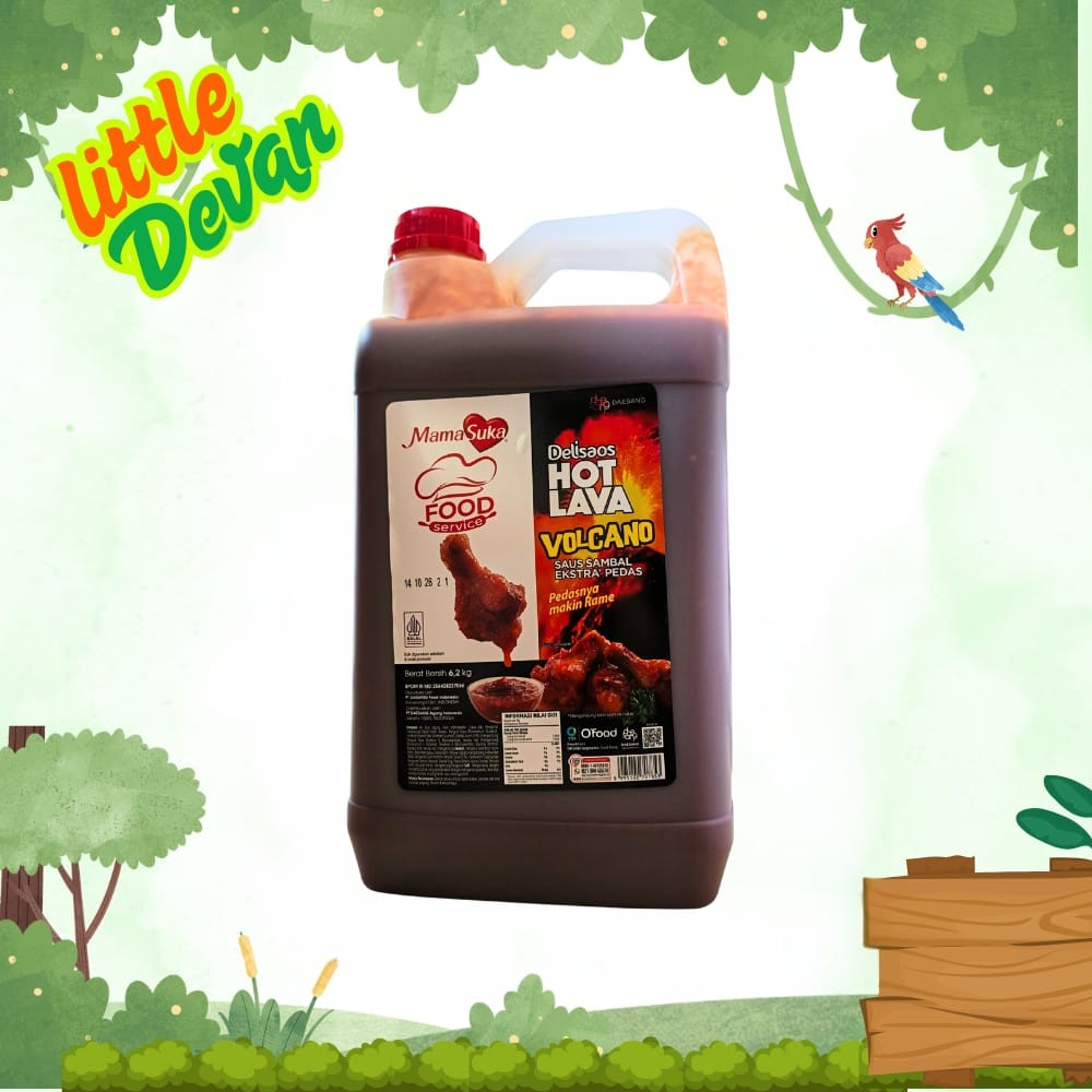 

Saus Hot Lava Volcano 6,2 Kg Jirigen