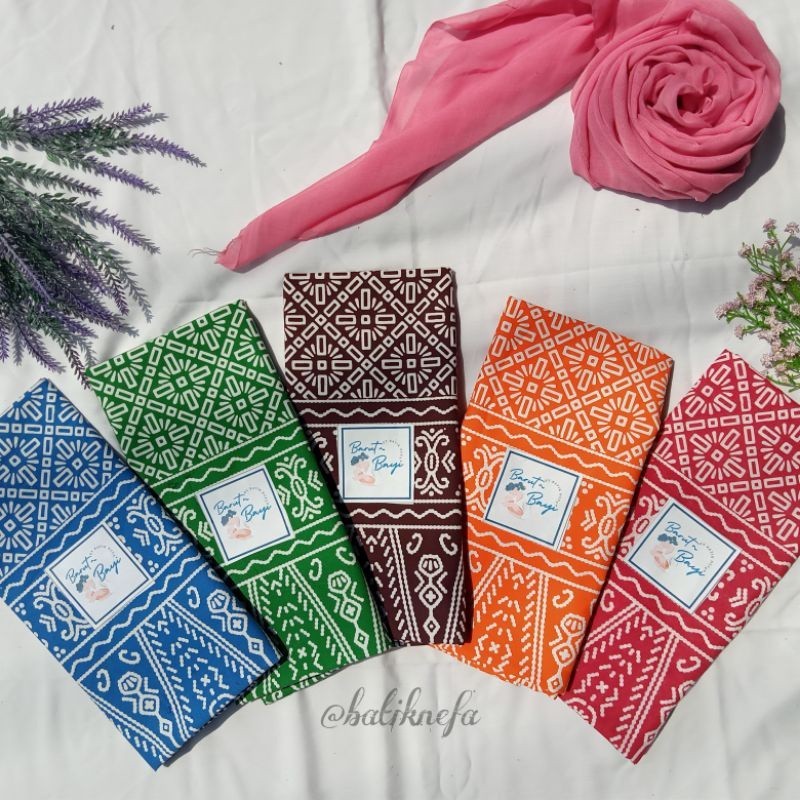 BEDONG BAYI PANJANG BEDONG BAYI BARUT BAYI MOTIF KOTAK     MURAH TERLARIS