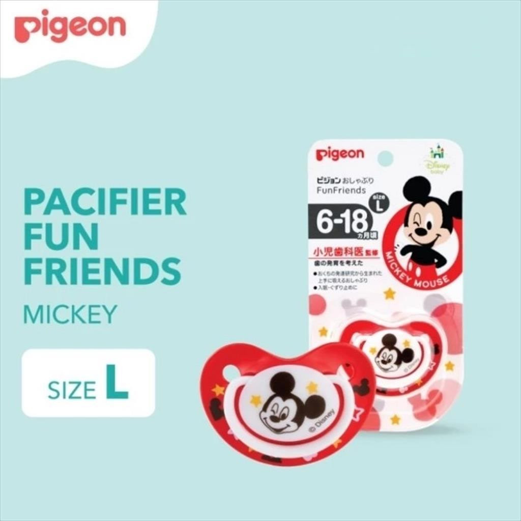 Pigeon Pacifier Mickey Minnie  Pigeon Empeng Disney Funfriends