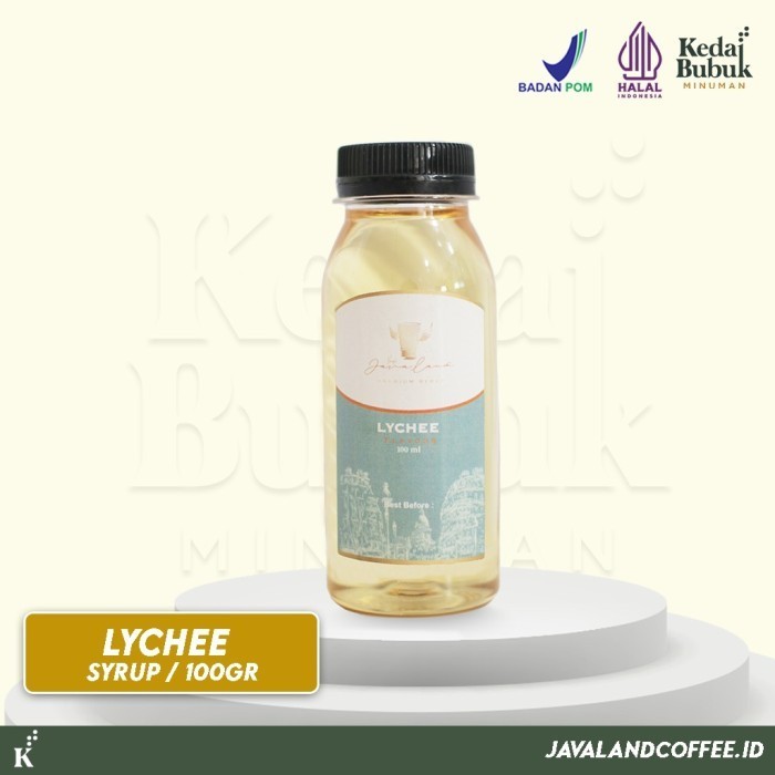 

[[ K23 - BEST SELLER ]] Sirup Javaland Premium Lychee 100ml