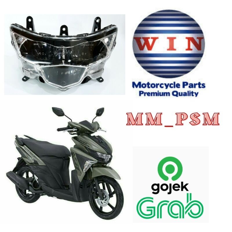 HEADLAMP SOUL GT 125 BLUE CORE / LAMPU DEPAN SOUL GT 125 BLUE CORE / REFLEKTOR SOUL GT 125 BLUE CORE