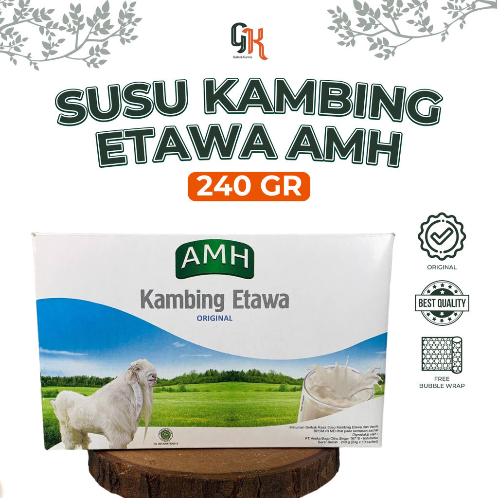 

SUSU KAMBING ETAWA AMH ORIGINAL BOX 240gr (10 Sachet)