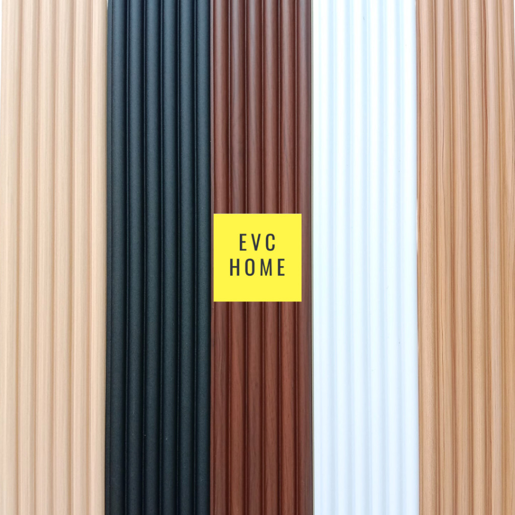 OP93M EVCHOME WPC WOOD PANEL CIRCULAR/ FLUTED WALLPANEL/ DEKORASI DINDING MODEL BULAT