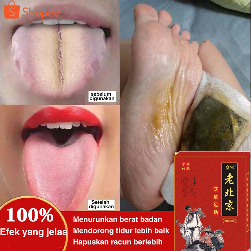 slim patch koyo pelangsing 10PCS mengecilkan paha Koyo Kaki Foot Detox Kinoki pembakar lemak tubuh K