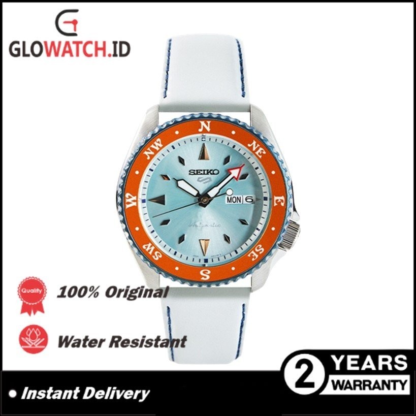Jam Tangan Pria Seiko SRPF63K1 x ONE PIECE X NAMI Seiko 5 Sport Limited Automatic Original (Garansi 