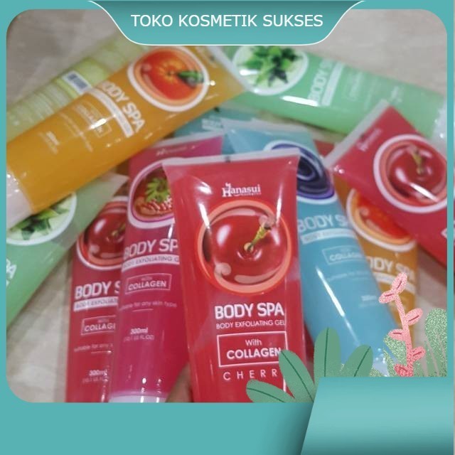 Hanasui Body Spa Body exfoliating gel | body spa hanasui