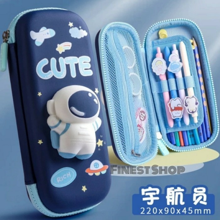 

promo ✨ -Kotak Pensil Squishy 3D Pencil Case Boneka Tempat Alat Tulis Sekolah - Bear