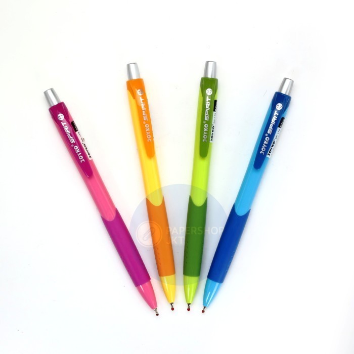 

promo ✨ -Pulpen Joyko Spirit BP-179 HITAM ( Perlusin )