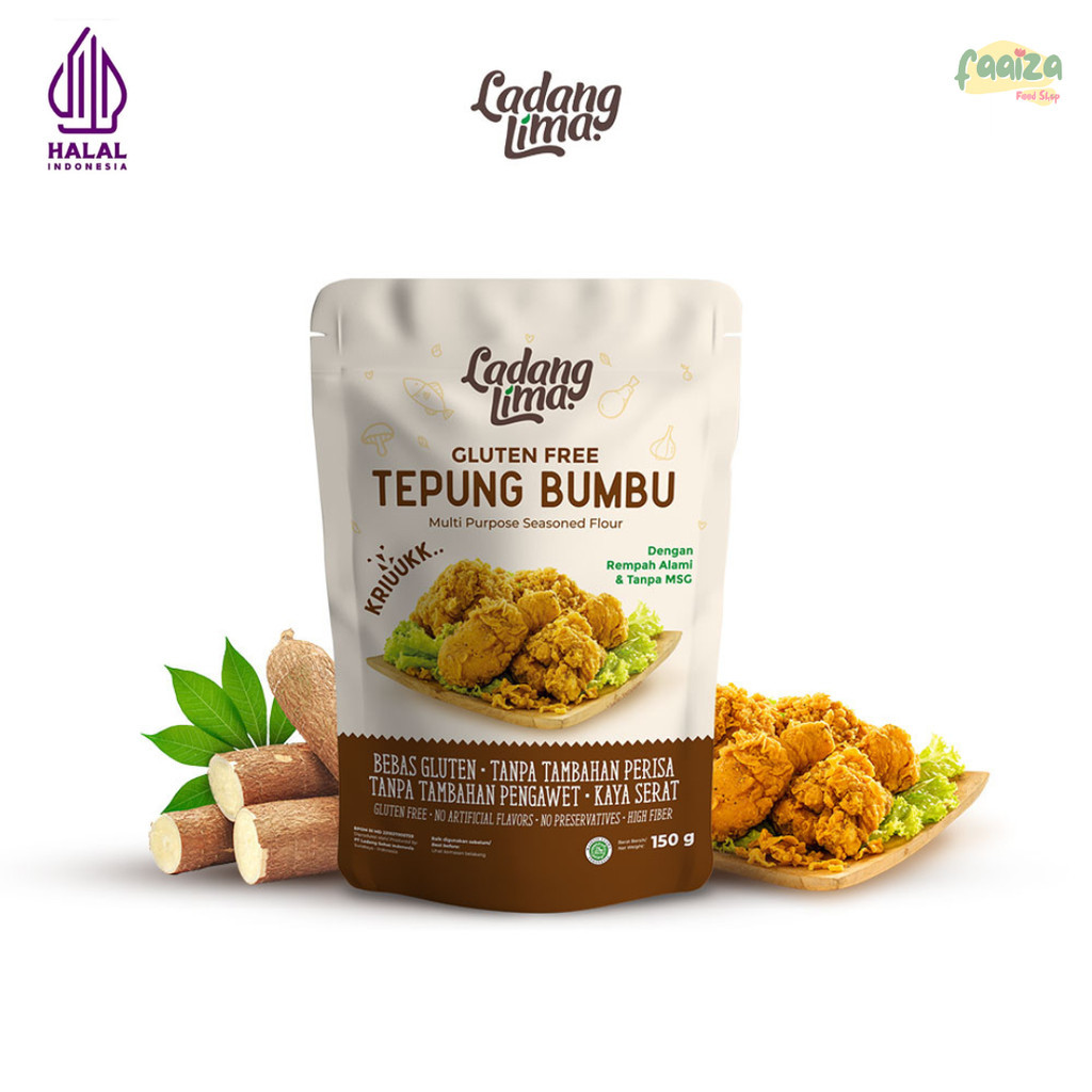 

Ladang Lima Tepung Bumbu Serbaguna 150gr Gluten Free