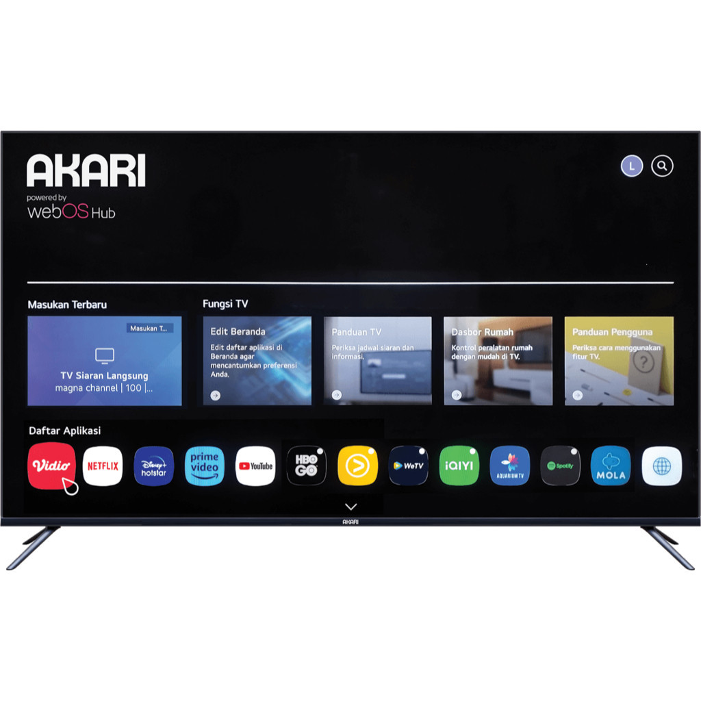 LED TV Akari SW5755S 4K UHD Smart TV 55 Inch