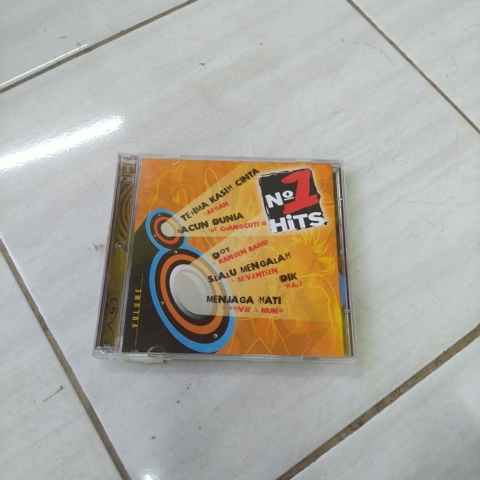 NO 1 HITS VOLUME 8 - CD ORIGINAL  AQUARIUS INDONESIA