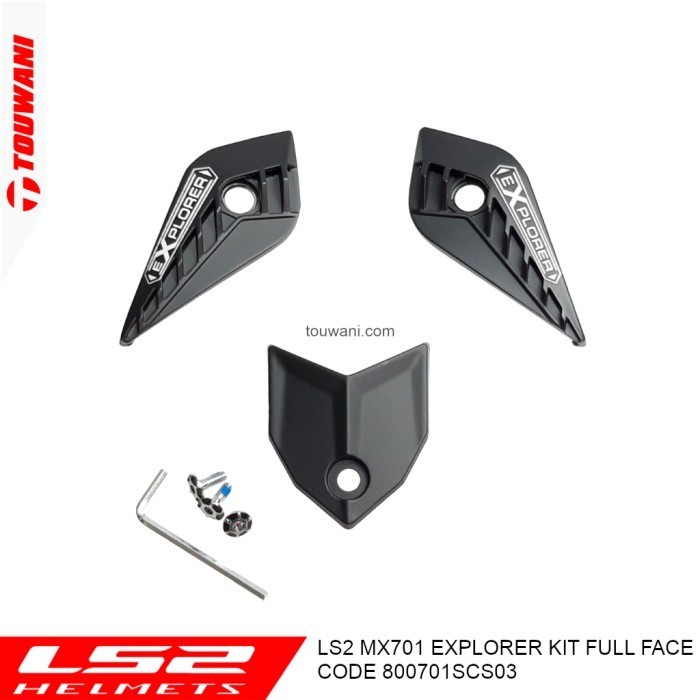 Kit Full Face Helm LS2 MX701 Explorer