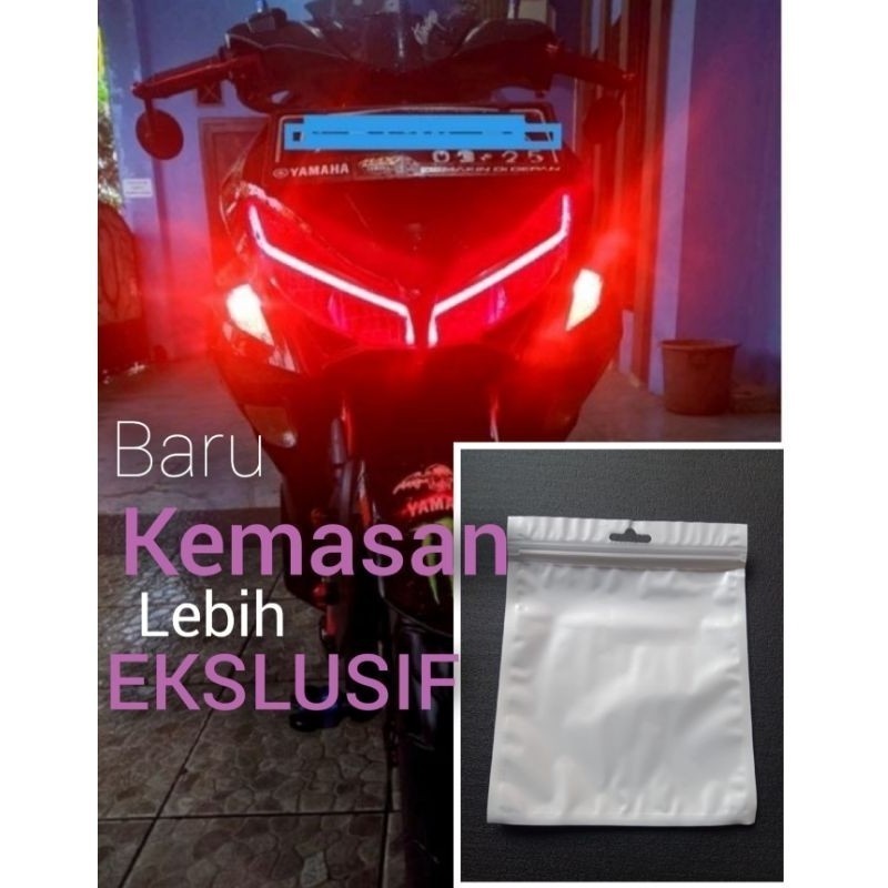[ DELSER MOTOR ] TERMURAH LAMPU ALIS MOTOR DRL Flexible 30 CM ELASTIS FLEKSIBLE FLEKSIBEL LENTUR  BI
