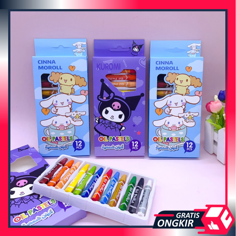 

Gratis Ongkir - S6357 Alat Tulis Krayon Mewarnai Motif Karakter Lucu / Crayon Oil Pastel Motif Kartun