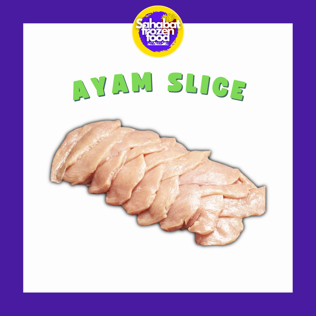

Chicken Slice - Dada Fillet Potong Slice 500 gram