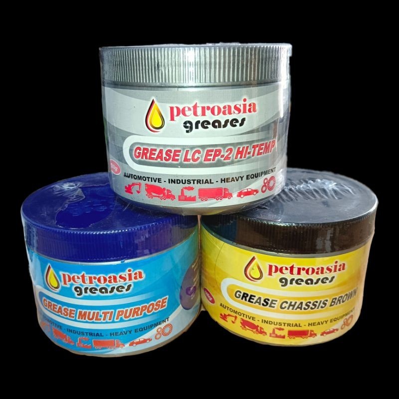 Gemuk tranparan gemuk bening Petroasia 500gr gemuk petroasia coklat gemuk petroasia biru gemuk trans