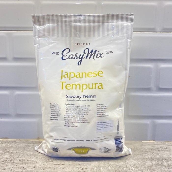 

TERJUAL 1KG TEPUNG EASYMIX WAFFLE / TEMPURA / PISANG GORENG / WAFFLE - Japanes Tempura