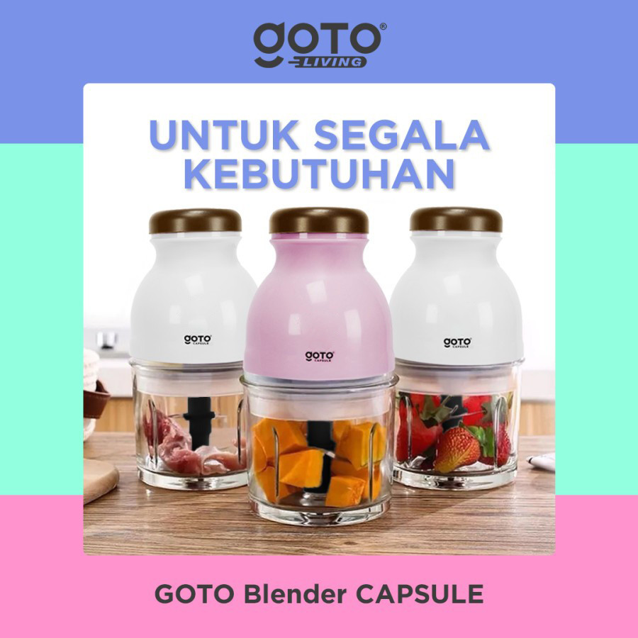 Goto Capsule Penggiling Daging Blender Cutter Quatre Kapsul