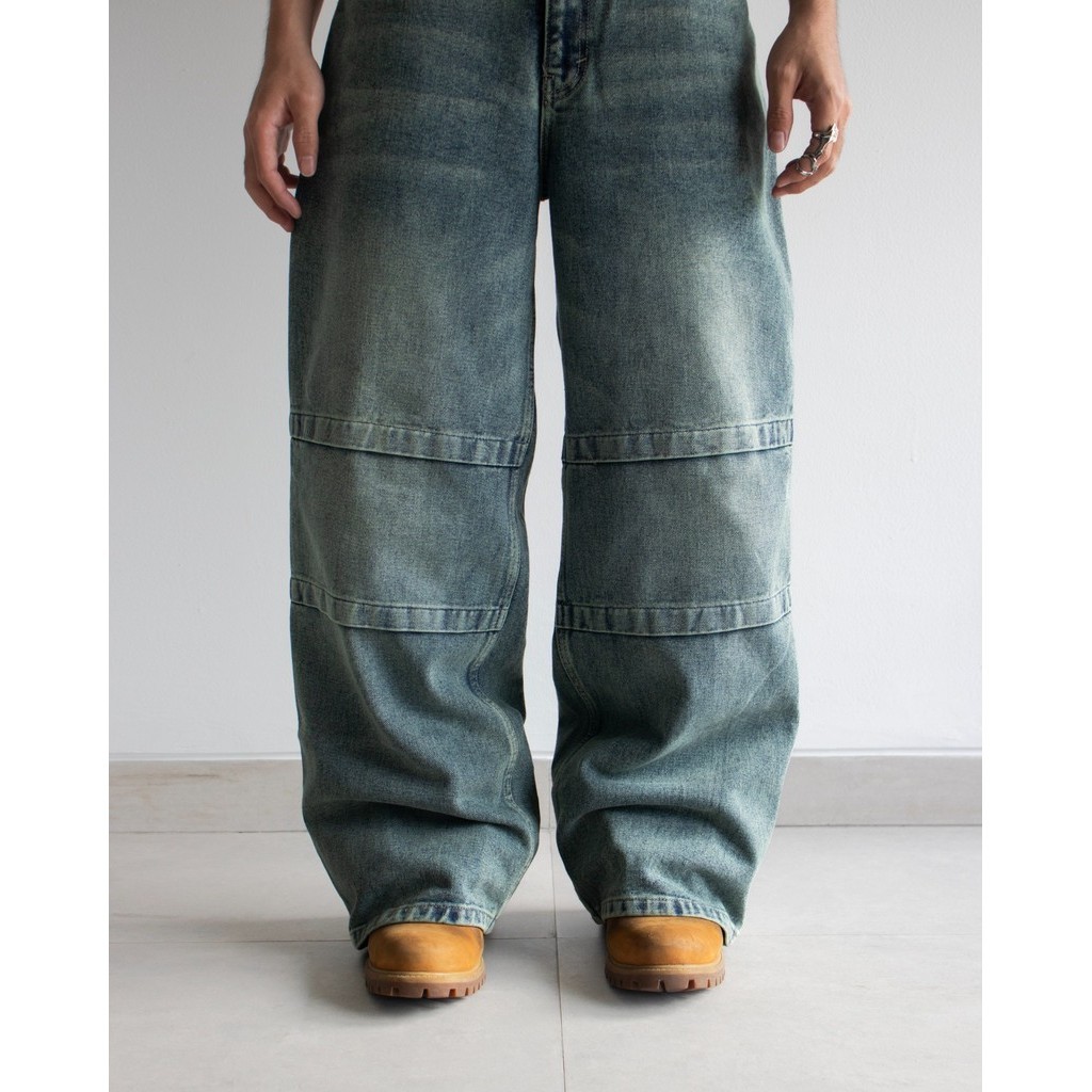 DEMOAN - BAGGY JEANS V2 Celana Jeans Pria