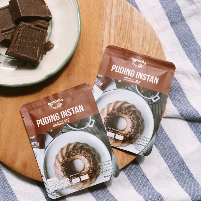 

TERJUAL PUDING INSTANT KETO - DIET SEHAT - RENDAH GULA - HALAL - 1PACK ISI 5 - COCONUT