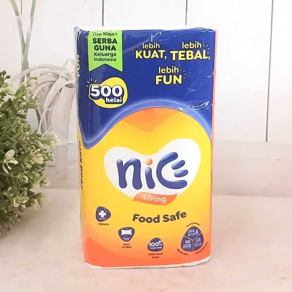 JA NICE500 TISSUE NICE 500 HELAI TISU NICE FACIAL TISSUE 500HELAI 2PLY TISUE NICE 500 LEMBAR TISSU