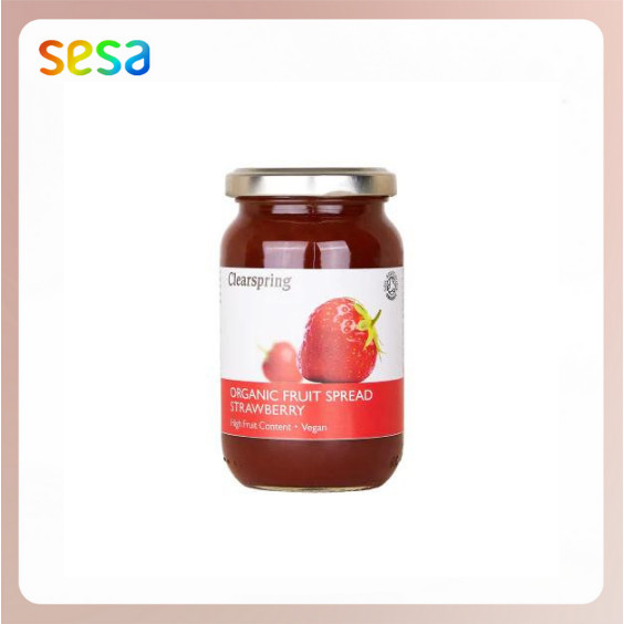 

CLEARSPRING Organic Fruit Spread Strawberry 280gr - Selai Sehat