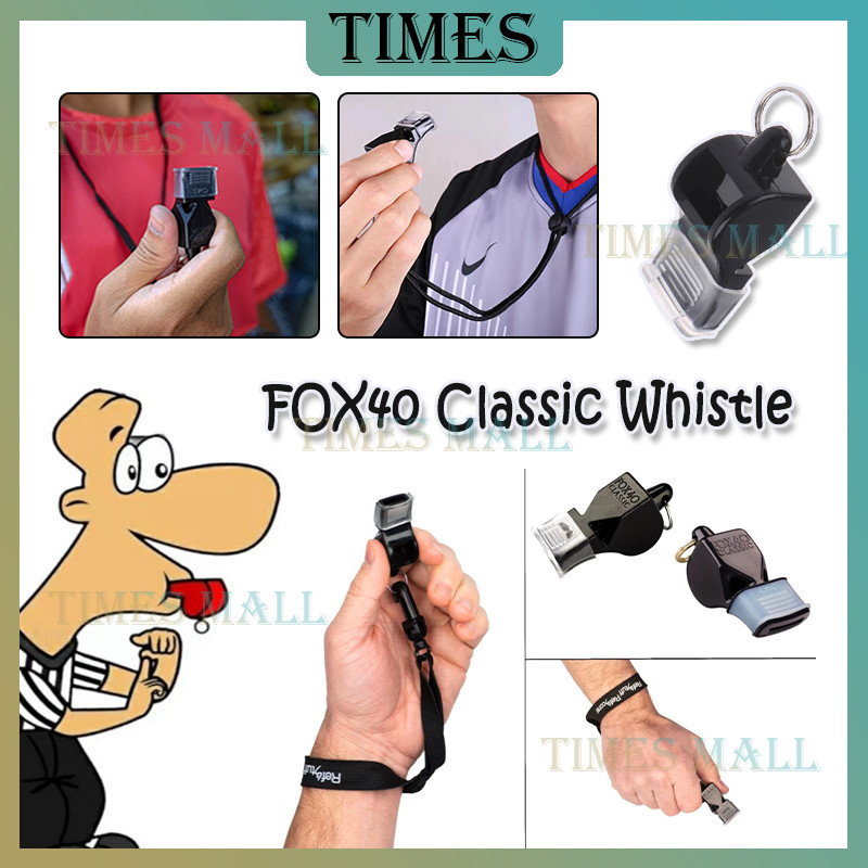 Peluit Fox 40 /FOX40 Classic Whistle /Peluit Fox 40 Pramuka Outdoor Camping/Peluit Wasit Parkir