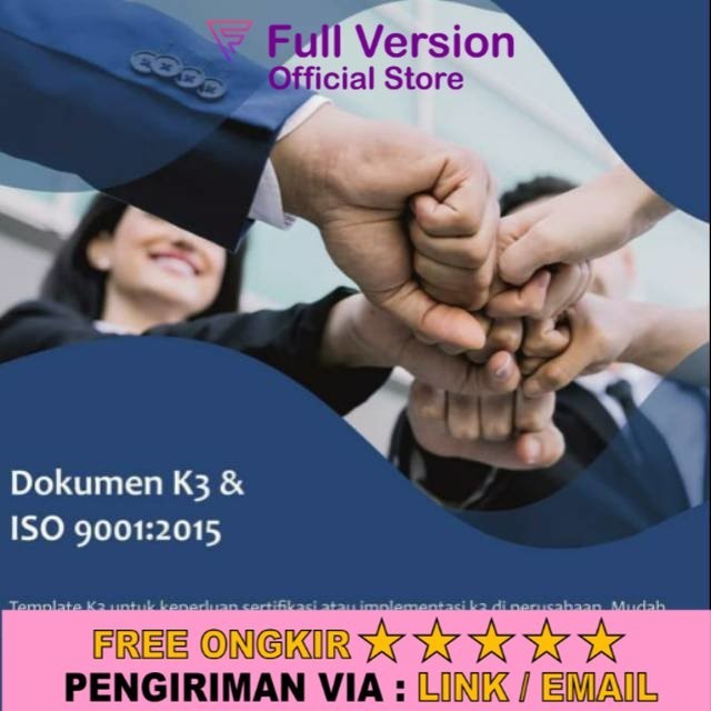 Dokumen K3 & ISO 9001:2015 Lengkap