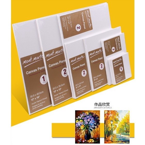 

Jastip - KKV-MontMarte·CMPL1318 Oil Painting Board / Canvas Lukis Mini DIY