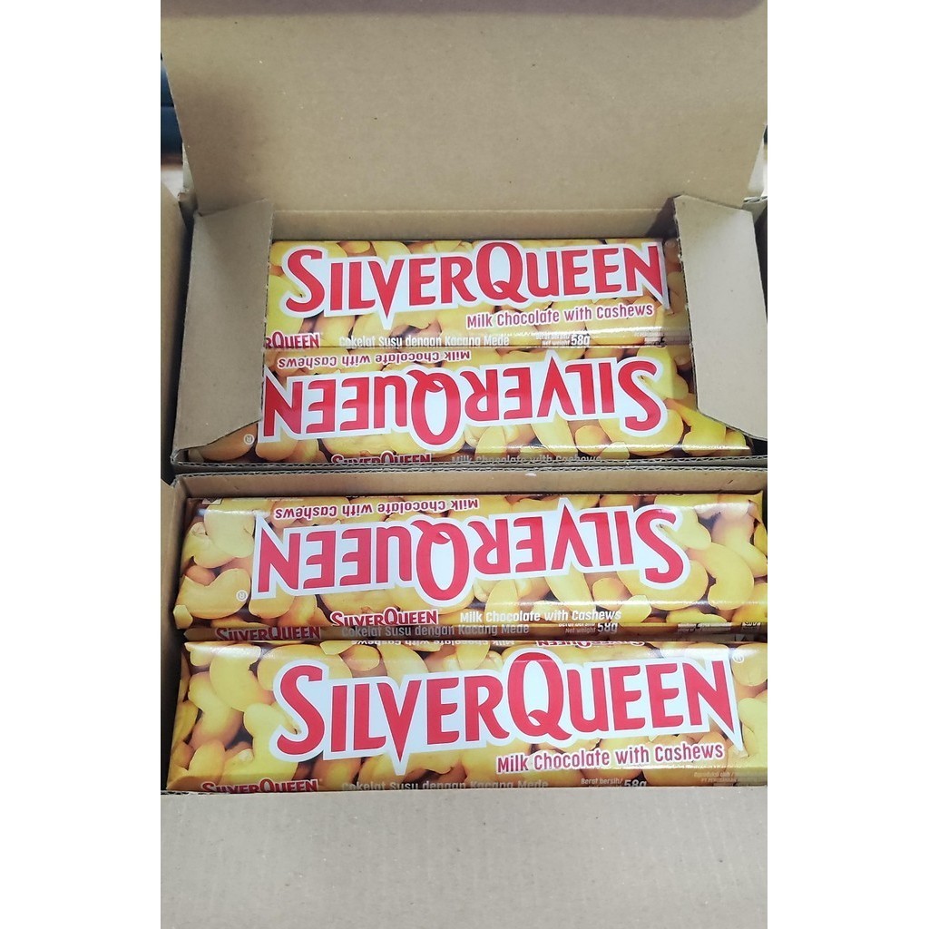 

Silverqueen Cashew 58 Gr / PCS