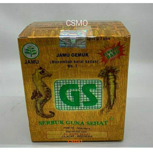 

JAMU GEMUK SEHAT (GS) NO.1 0RIGINAL