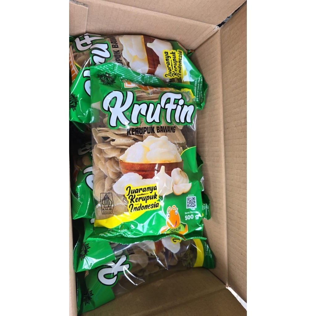 

Kerupuk Bawang Finna 500 gr PCS