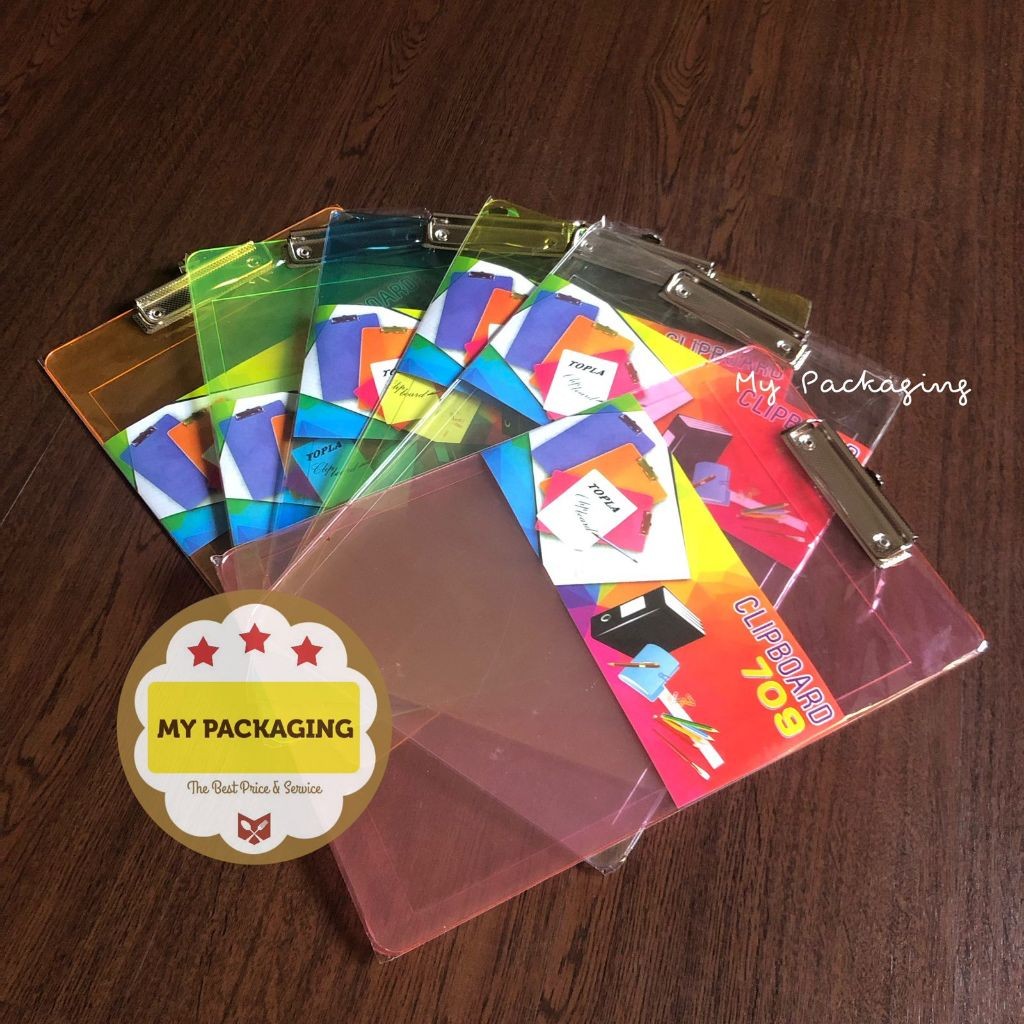 

Clipboard Papan Dada Plastik Folio F4 - Papan Tulis Papan Jalan Plastik Tebal ( Harga satuan )