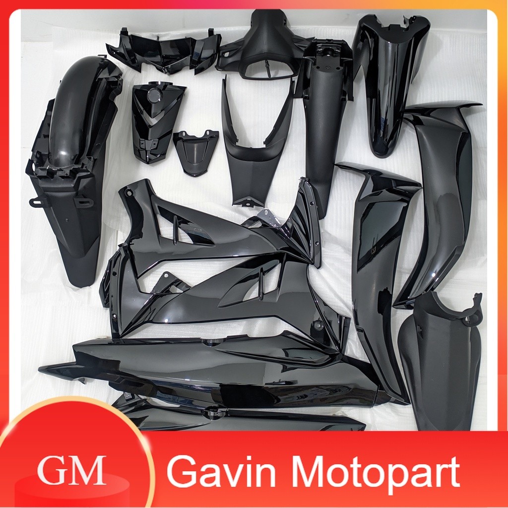 Full Body Vega R New 2006 2007 2008 2009 Hitam WIN | complete set bodi lengkap komplit kasar halus m