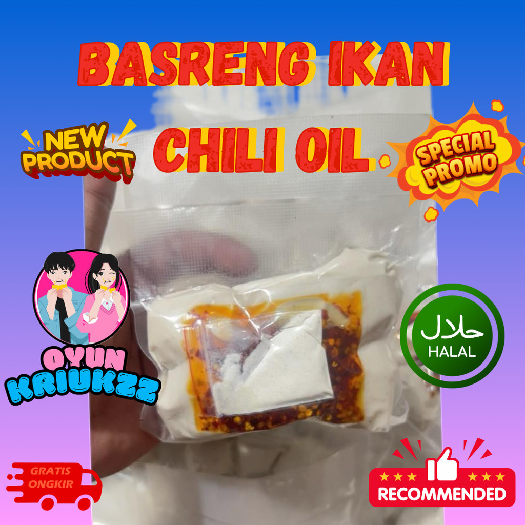 

Basreng Mentah Chili oil/Basreng Mentah 6 PCS