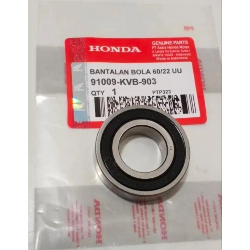 LAHER BEARING 60/22 LAHER RODA BELAKANG BEAT F1 VARIO 125 VARIO OLD BEAT LAMA SCOPPY