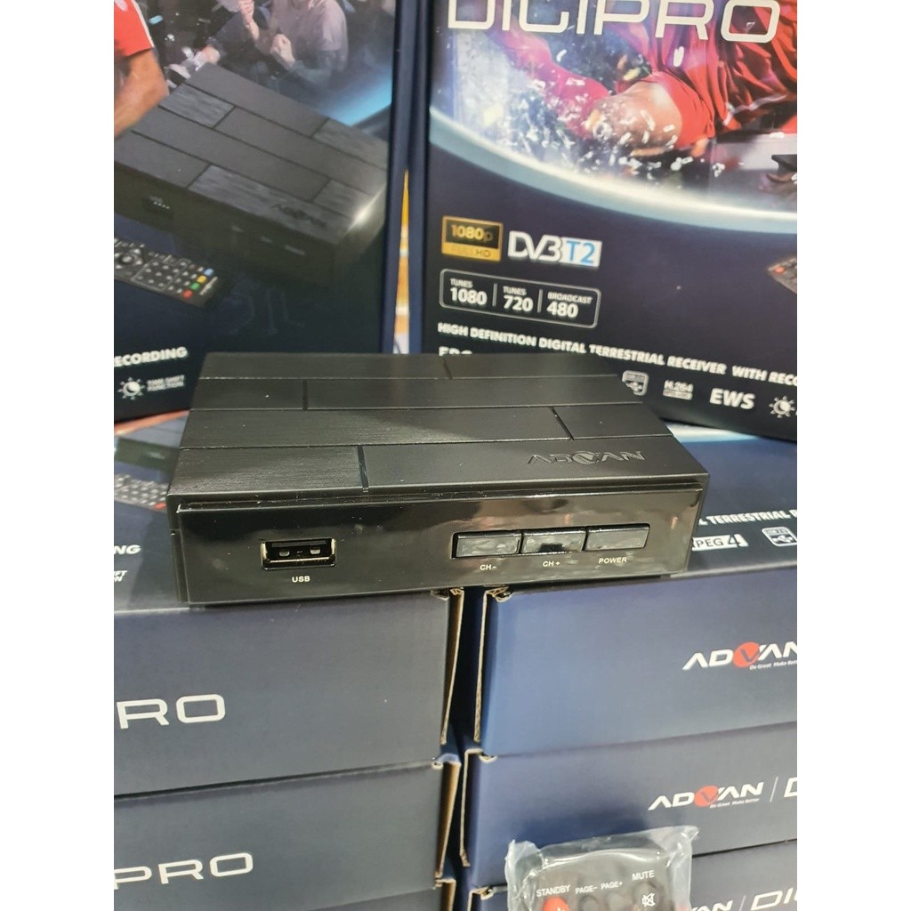 ADVAN DIGIPRO DVB-10KK STB Box / Penangkap sinyal digital