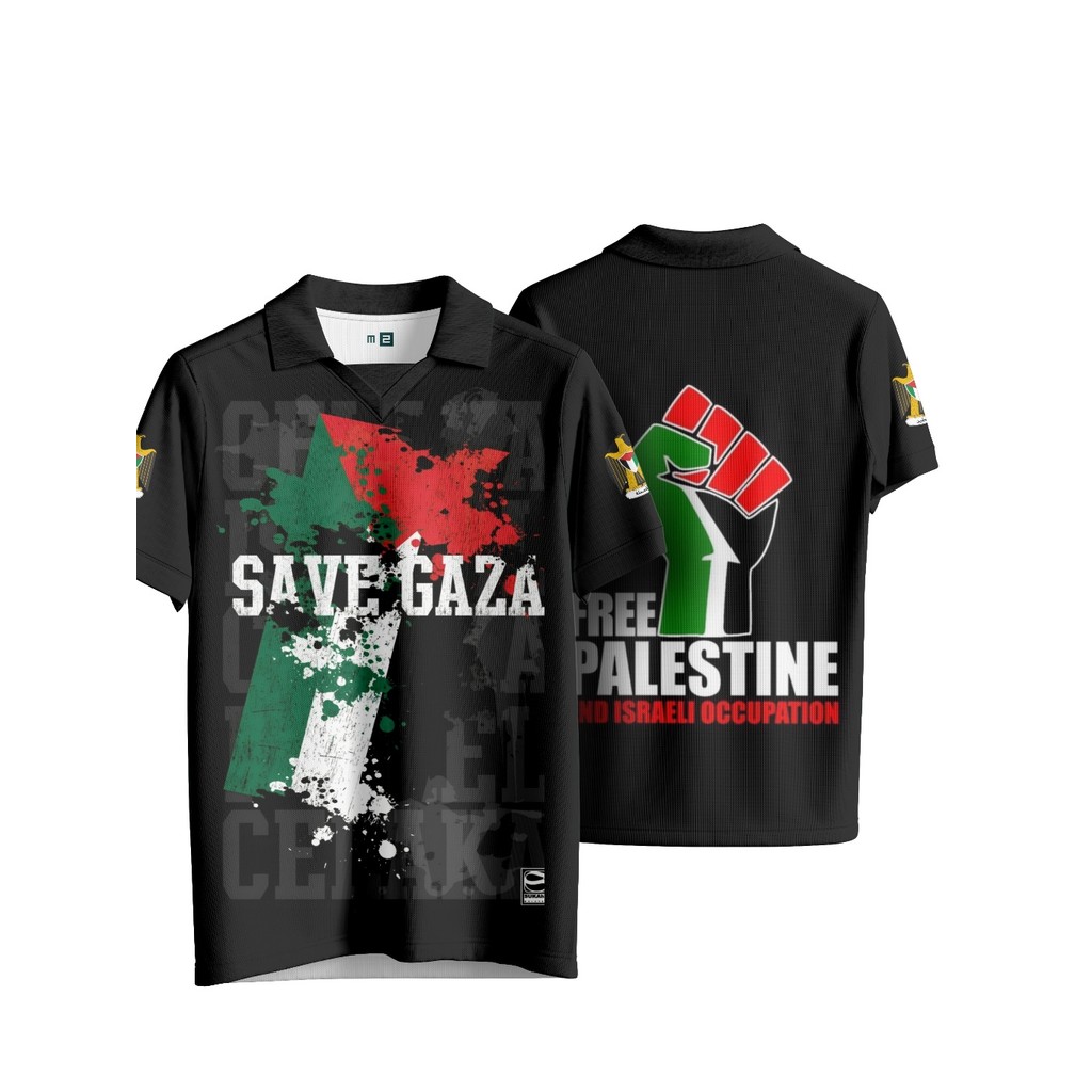 baju kaos palestina / kaos bela palestina / kaos free palestina pria