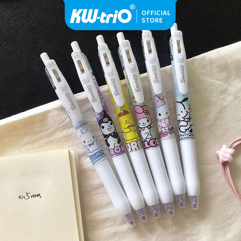 

Sanrio Gel Pen/pulpen Hitam/Gel Pen Pulpen Gel Retractable 0.5mm