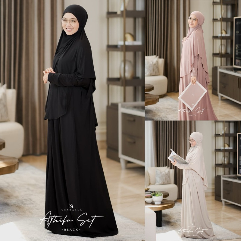 Gamis ATHIFA Set Original SHARAREA