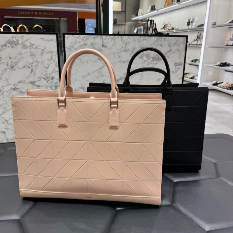 PDRO Studio Leather Pixel Tote Bag