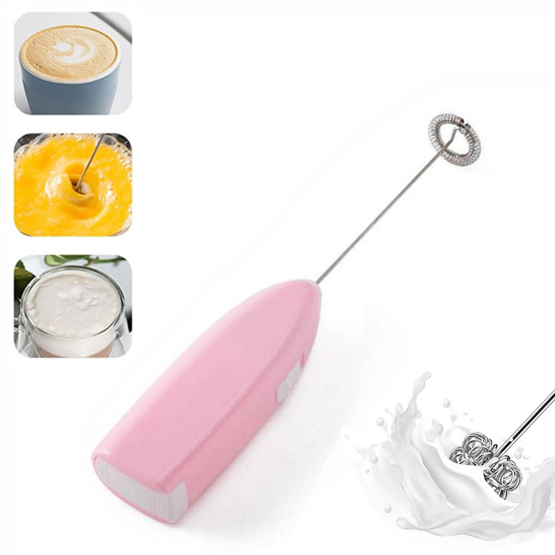 

Mini Electric Coffee Blender Handheld Eggbeater Bubble Drink Stir Bar Creative Electric Whisk Mixer Milk Cream egg Whisk Stirrer